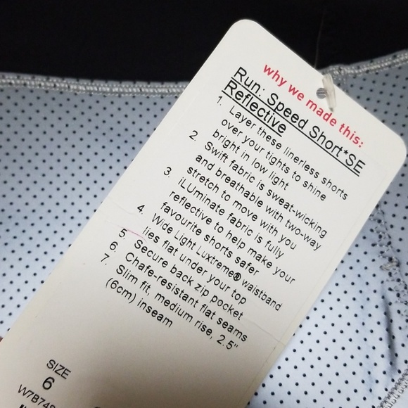 New Rare Lululemon Shorts - Picture 6 of 8